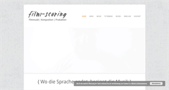Desktop Screenshot of film-scoring.de